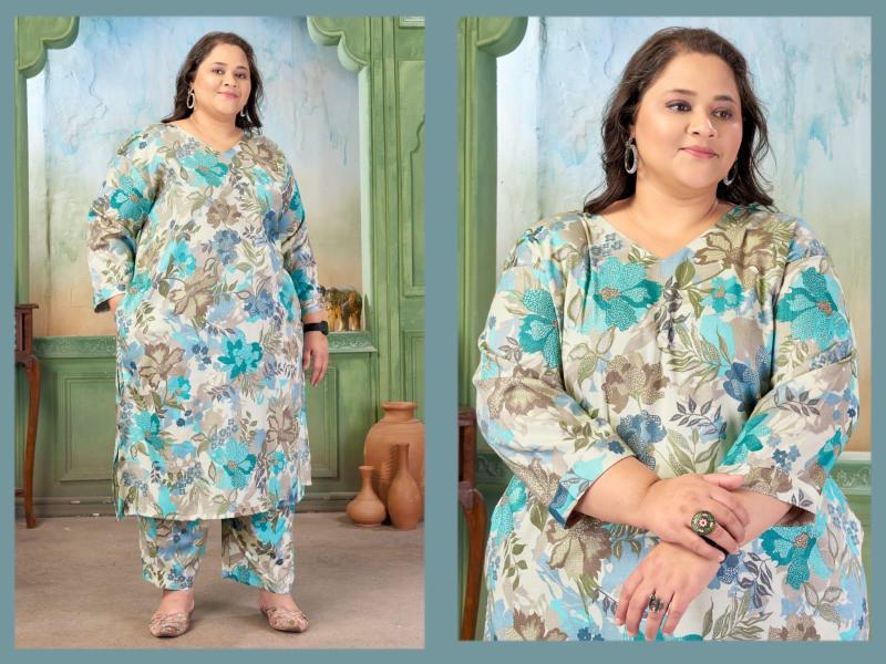 Shree salasar plus size prisha vol-2 single kurtis wholesale